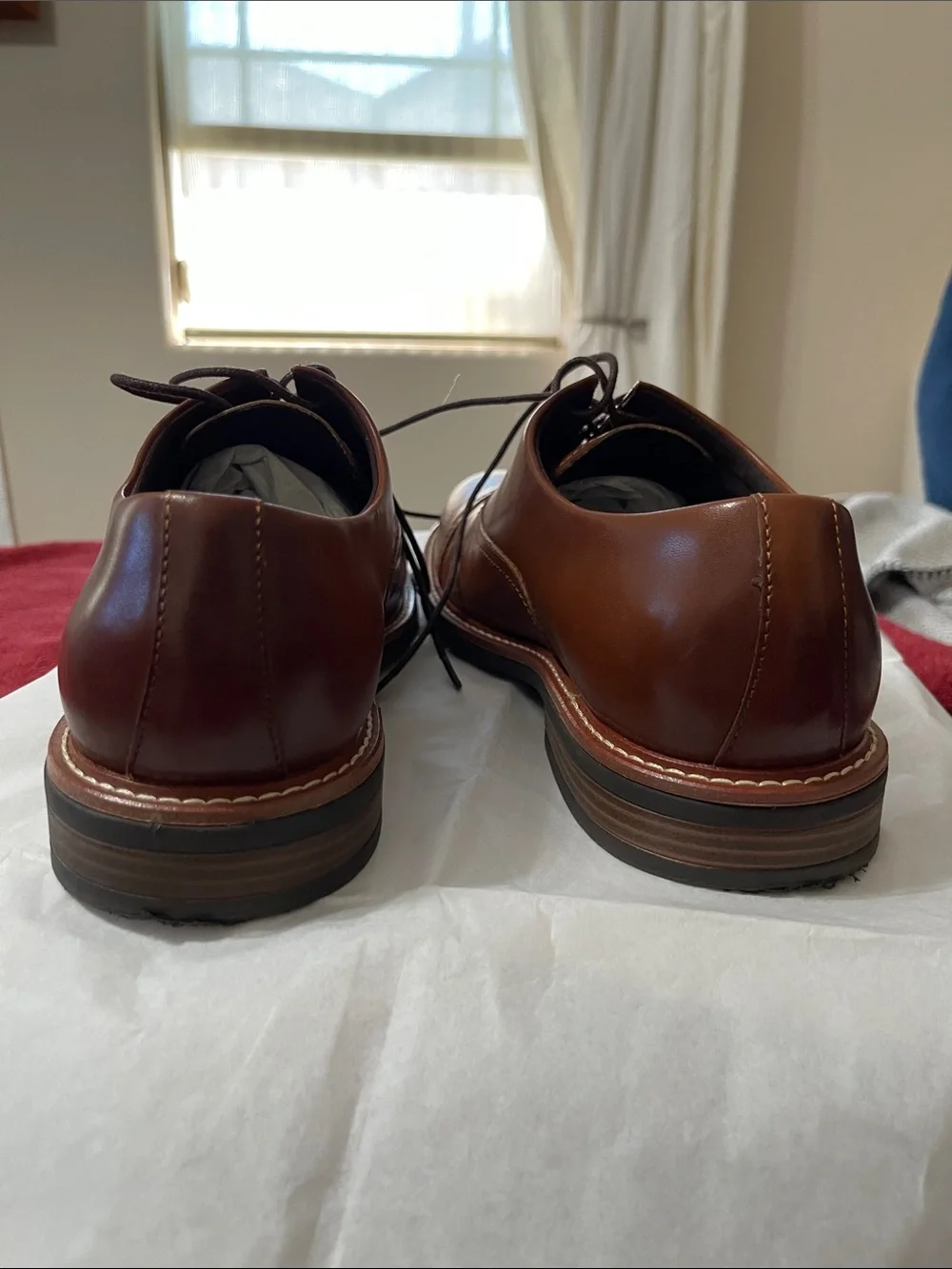 ✨ Kenneth Cole Reaction Mens Klay Flex Cap Toe Leather Oxfords✨